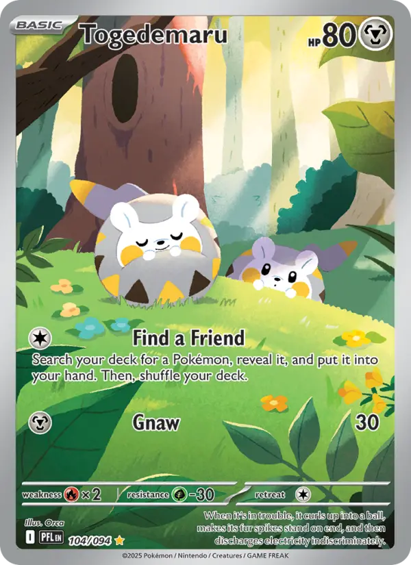 Togedemaru card