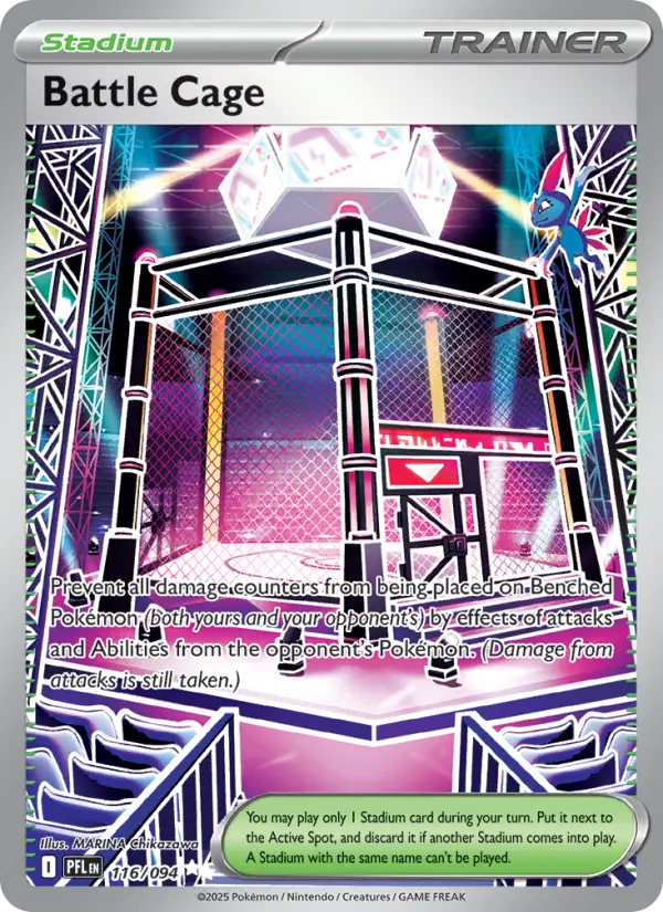 Battle Cage card