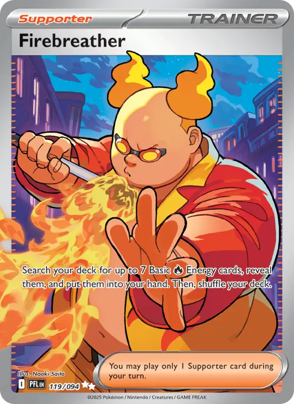 Firebreather card