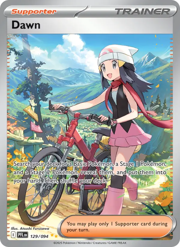Dawn card