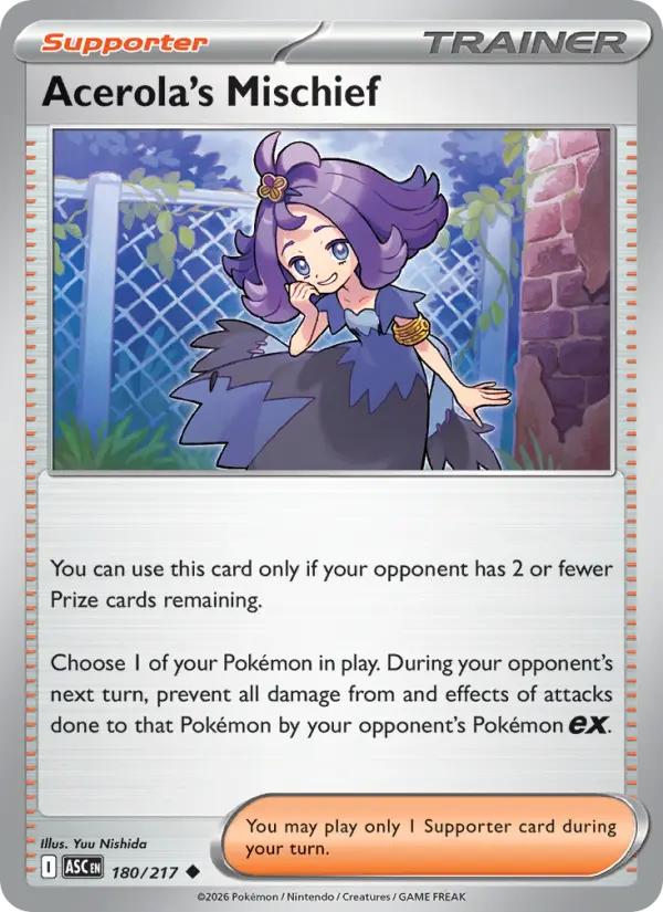 Acerola's Mischief card