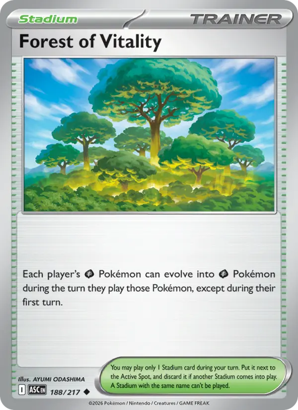 Forest of Vitality card