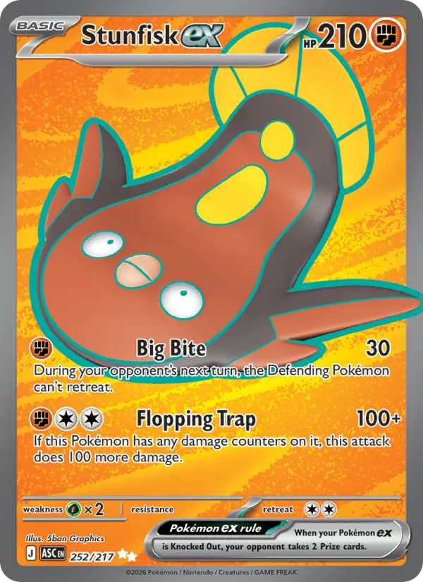 Stunfisk ex card