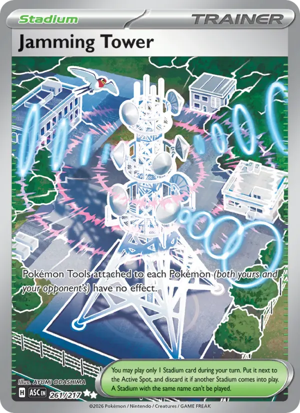 Jamming Tower card