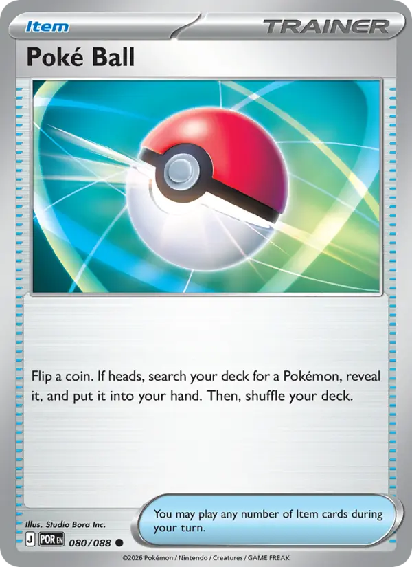 Poké Ball card
