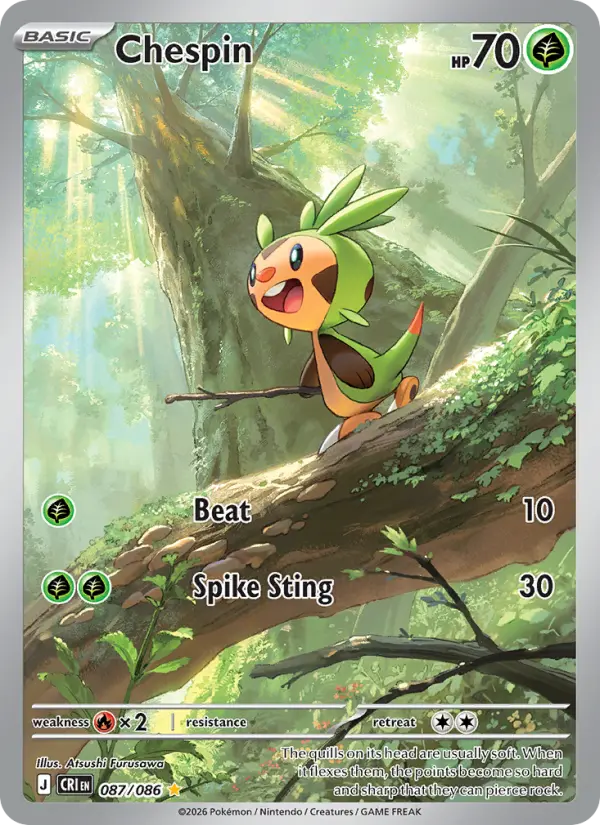 Chespin card