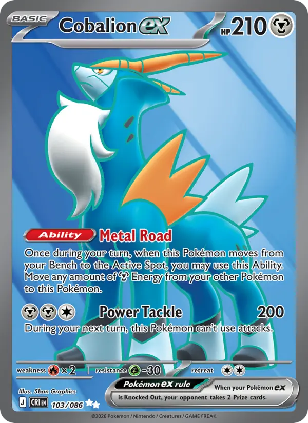 Cobalion ex card