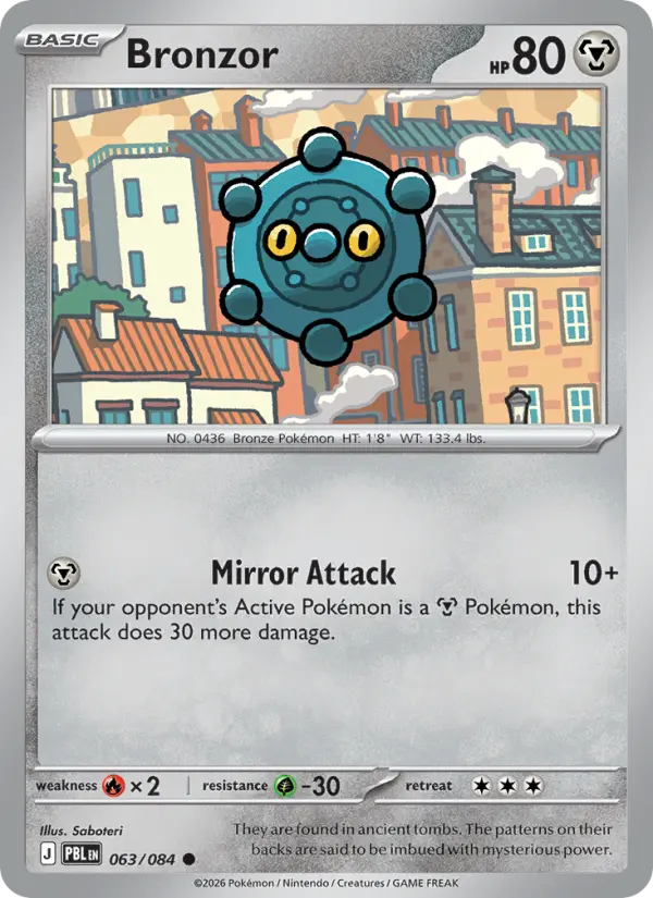 Bronzor card