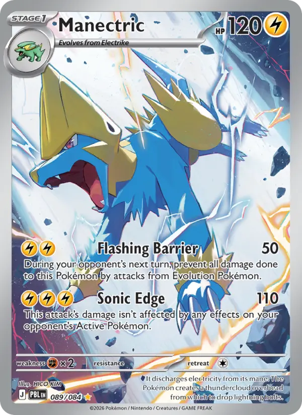 Manectric card