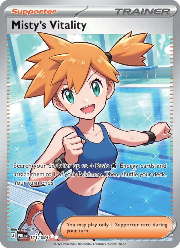 Misty's Vitality card